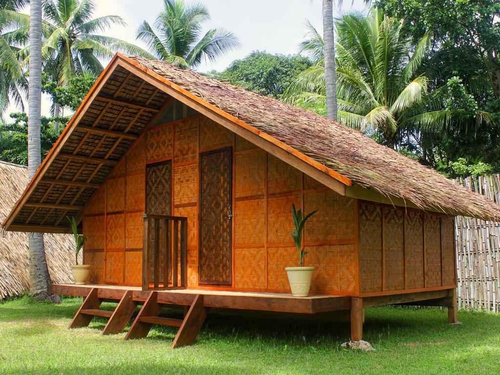 Archery-Asia Nipa Huts Moalboal Exterior foto